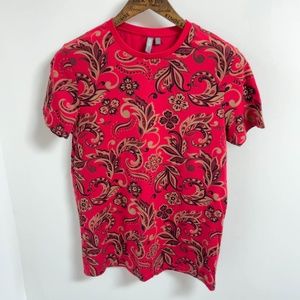 ASOS Men's T-Shirt with Paisley Print